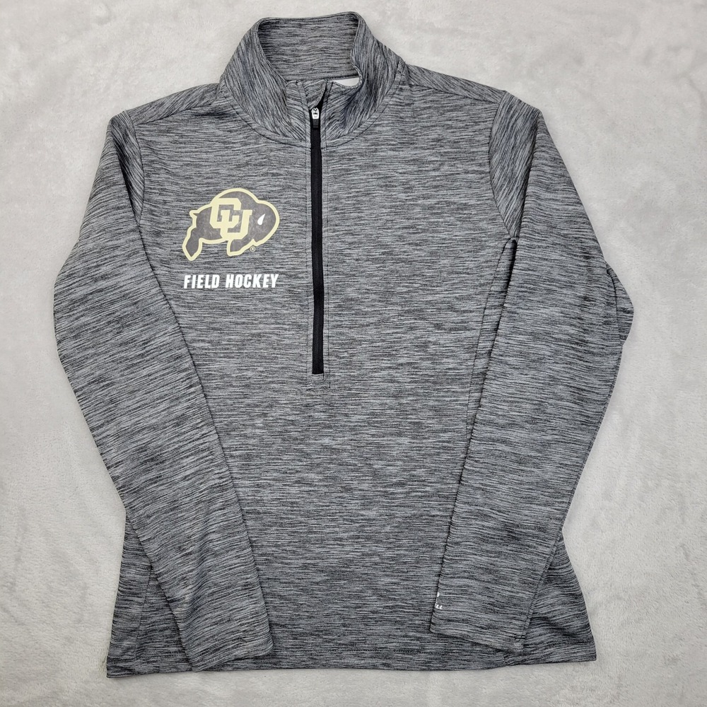 Colorado University‎ Shirt Women Medium Pullover Fleece Sweater Sweatshirt Zip